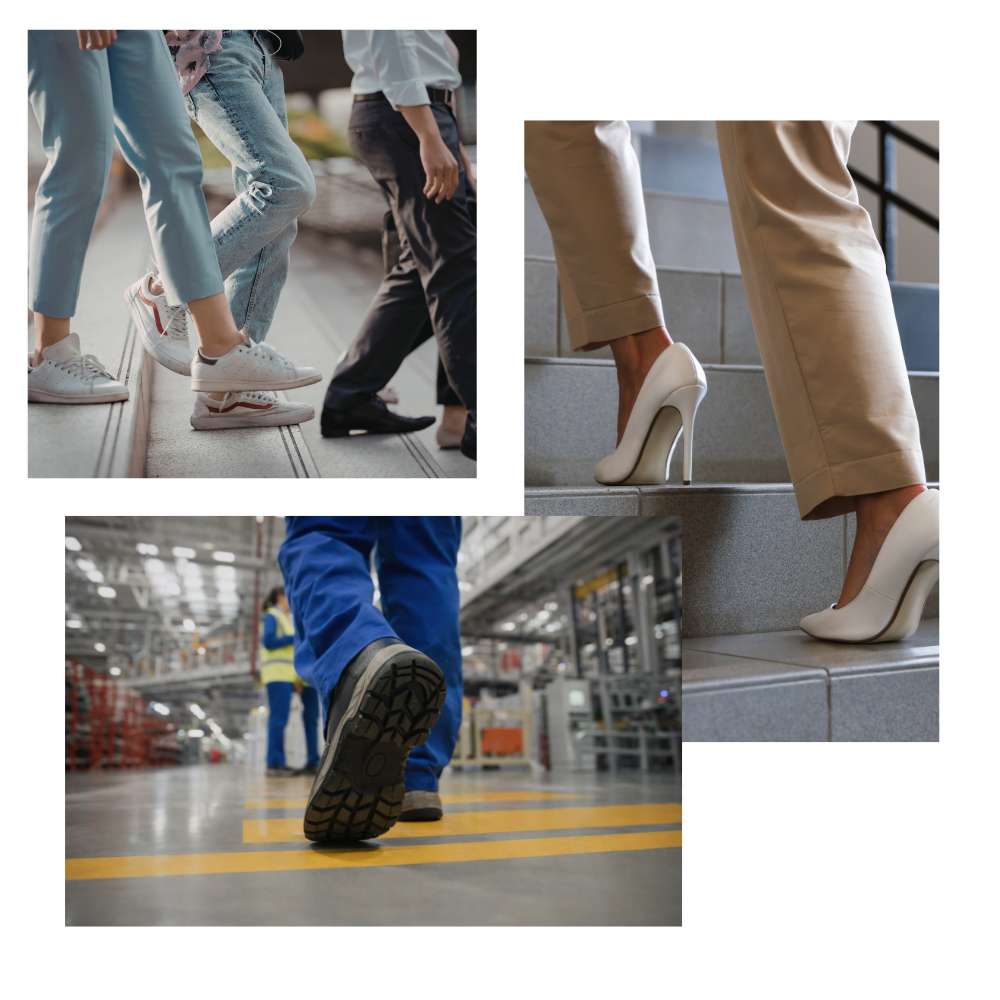 collection de semelles de chaussures Steadysole pour le quotidien