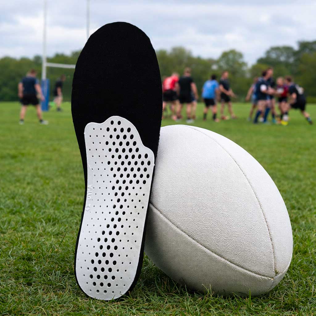 semelles de chaussures rugby steadysole